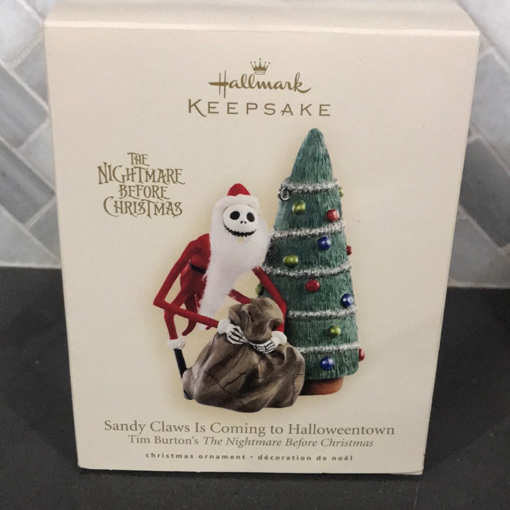 HALLMARK THE NIGHTMARE BEFORE CHRISTMAS ORNAMENT
